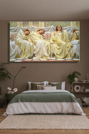 Kanvas Tablo Yatay Tekli Ev Kafe Ofis Albert Joseph Moore Rüya Görenler Dreamers 2404 