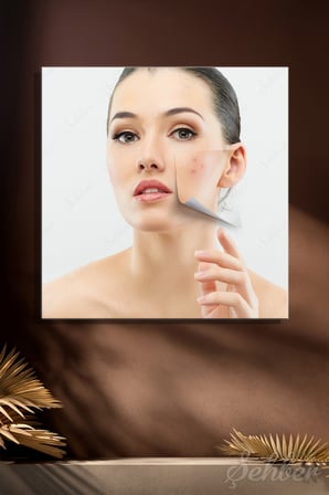 Kare Kanvas Tablo Tekli Kuaför Güzellik Salonu Makyaj Nail Art Medikal Estetik Hizmetleri 2446