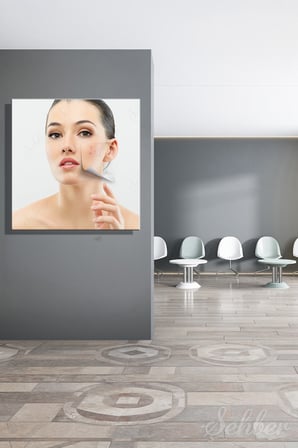 Kare Kanvas Tablo Tekli Kuaför Güzellik Salonu Makyaj Nail Art Medikal Estetik Hizmetleri 2446
