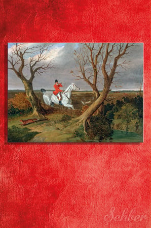Yatay Kanvas Tablo Tekli Ev Kafe Ofis John Frederick Herring The Suffolk Hunt: Gone Away Eseri 2777