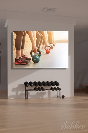 Kettlebell (Çaydanlık Dambıl) İle Fonksiyonel Kuvvet Ve Direnç Antrenı Yatay Kanvas Tablo Tekli 3769