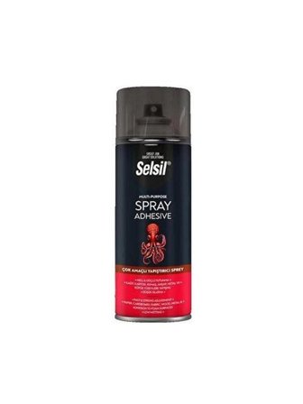 Selsil Çok Amaçlı Sprey Yapıştırıcı 400 ml