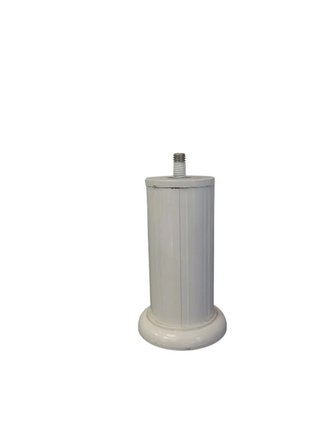 Serra 12 cm Baza Ayağı 4'lü Set Plastik M8 Vida Mobilya Aksesuarı