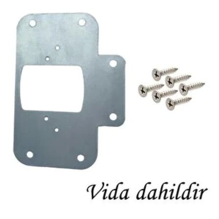 Serra Mobilya Menteşe Tamir Sacı 6,5x9 cm Dolap Kapak Onarım Kiti
