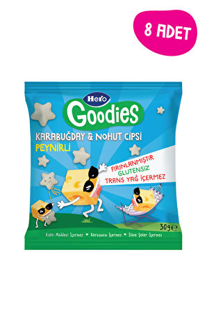 Hero Goodies Peynirli Sağlıklı Cips 30g x8