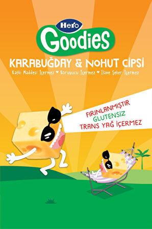 Hero Goodies Peynirli Sağlıklı Cips 30g x8