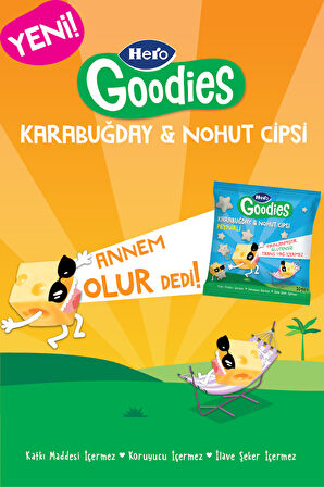 Hero Goodies Peynirli Sağlıklı Cips 30g x8