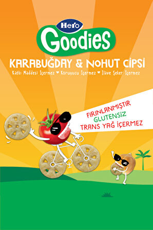 Hero Goodies Pizza Sağlıklı Cips 30g x8