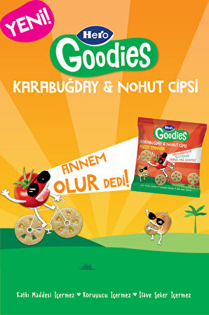 Hero Goodies Pizza Sağlıklı Cips 30g x8