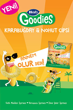 Hero Goodies Süt Mısırlı Sağlıklı Cips 30g x8