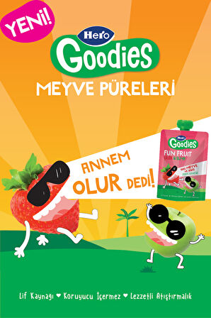 Hero Goodies Çilek Elma 100g x18