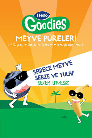Hero Goodies Yabanmersini Muz Yulaf 100g x18