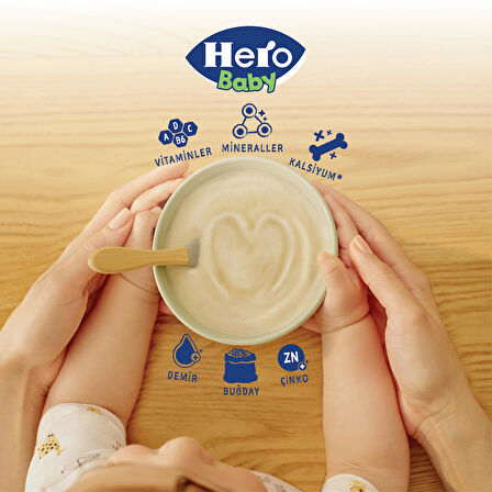 Hero Baby Sütlü İrmikli Ballı 200g x3