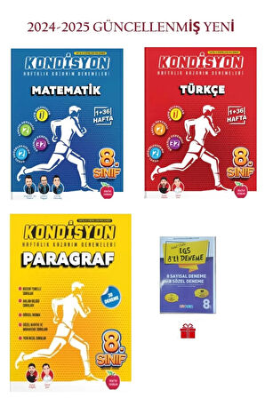 Newton 8. Sınıf Kondisyon Matematik Türkçe Paragraf 37 Hafta Deneme Yeni 2024-2025+Deneme Hediye