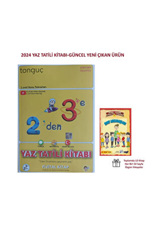 2'den 3'e Hazırlık Kitabı (2024 Yaz Tatili Kitabı)-Binot Sınıf Arkadaşları Hikaye Kitabımız Hediye!!