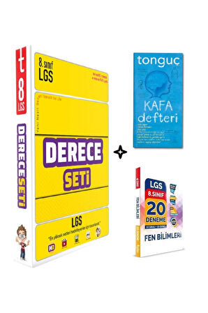 Lgs Derece Seti Ve Kafa Defteri+20'li Deneme Hediyeli Büyük Fırsat Seti