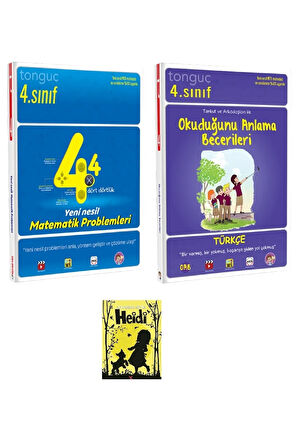 4. Sınıf Türkçe Okuduğunu Anlama Becerileri Ve Dört Dörtlük Matematik Ile Heidi Okuma Kitabı
