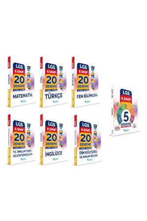 8. Sınıf Deneme (seti 7 Kitap)