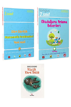 2. Sınıf Dört Dörtlük Yeni Nesil Matematik Problemleri Ve Türkçe Okuduğunu Anlama Becerileri Seti