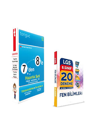 7'den 8'e Hazırlık Seti Ve Fen Bilimleri Deneme Sınavı (2 Adet)