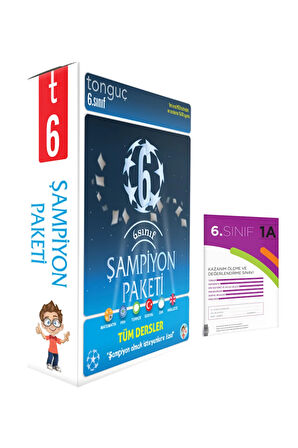Tonguç 6. Sınıf Şampiyon Paketi (6 Kitap+1 Deneme)