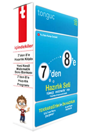 7'den 8'e Hazırlık Seti Konu Anlatımlı Soru Bankası