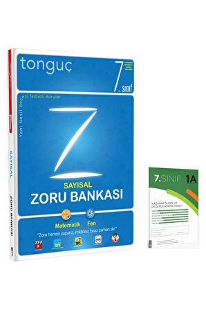 Tonguç 7. Sınıf Sayısal Zoru Bankası (1 Kitap + 1 Deneme)