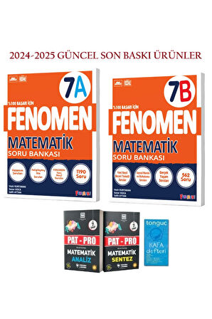 7. Sınıf Fenomen Matematik Soru Bankası (a) Ve (b) Ile Pat-pro Yeni Nesil Matematik Soru Bankası