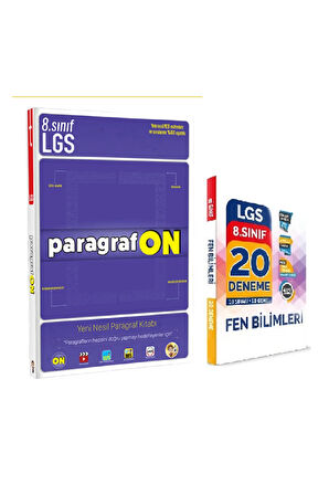 8. Sınıf Paragrafon Ve Fen Bilimleri 20 Li Deneme