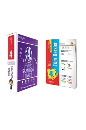 4 Sınıf Şampiyon Paketi ve  Tüm Dersler Yaprak Test