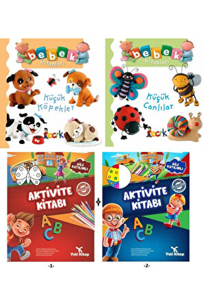 Bebek Kitapları (2 Kitap) Ve Yeti Kitap Aktivite Kitabı (2 Kitap)