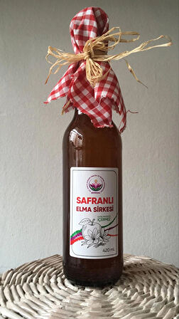 Safranlı Elma Sirkesi