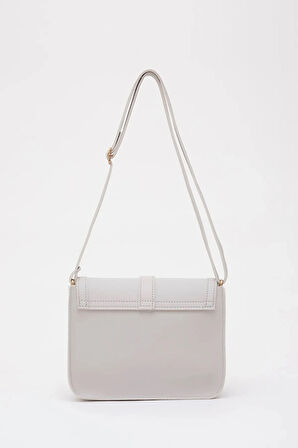 Suni Deri İç Fermuar Cepli Çıtçıt Kapamalı Şık ve Ergonomik Kol ve Omuz Çantası