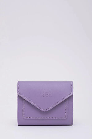 Suni Deri Bozuk Ve Kağıt Para Bölmeli Çıtçıtlı Kartlıklı Orta Boy Zarf Model Cepli Cüzdan