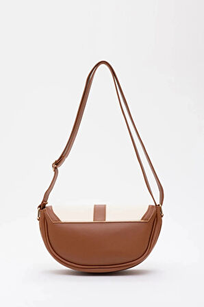 Kilit Detaylı Suni Deri Tek Bölmeli Çıtçıtlı  Şık  ve Ergonomik Kol ve Omuz Çantası Zarif