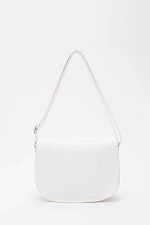 Suni Deri 2 Bölmeli Ayarlanabilir Şık ve Ergonomik Askılı Kol Ve Omuz Çantası