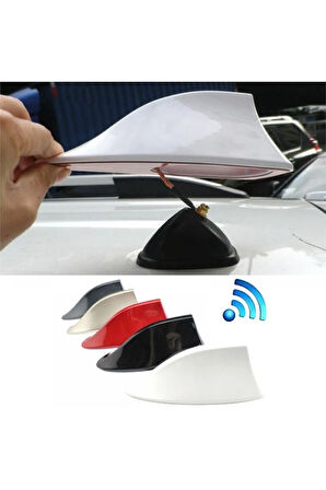 Seat Toledo Beyaz Shark Balık Sırtı Araç Üstü Radio Anteni 