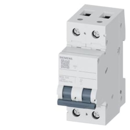 Siemens 5SL3225-7YA Eko Seri Otomatik Sigorta 4,5kA, 2 Faz, C Tipi, 2x25 Amper 