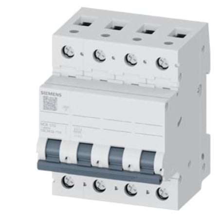 Siemens 5SL3432-7YA Eko Seri Otomatik Sigorta 4,5kA, 4 Faz, C Tipi, 4x32 Amper 