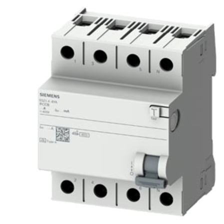Siemens 5SZ1642-6YA Eko Seri Kaçak Akım Rölesi 4x25 Amper, 300mA, A Tipi 