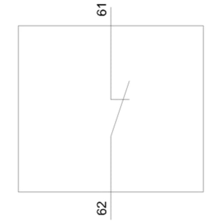 Siemens 3MH7901-0CT10 Sinoplus İlave Yardımcı Kontak Boy:0-1-2-3-4, 1 NC, Önden ( Üstten ) 