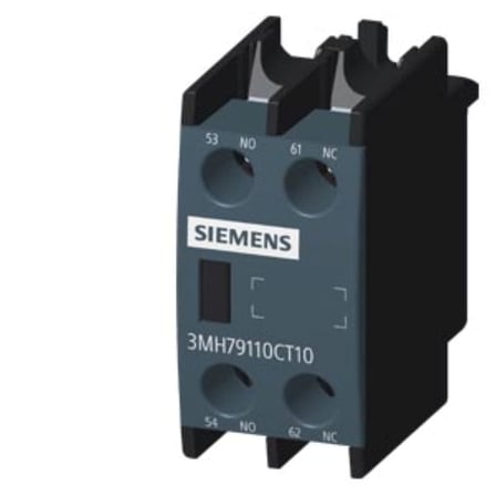 Siemens 3MH7911-0CT10 Sinoplus İlave Yardımcı Kontak Boy:0-1-2-3-4, 1NO+1NC, Önden ( Üstten ) 