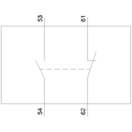 Siemens 3MH7911-0CT10 Sinoplus İlave Yardımcı Kontak Boy:0-1-2-3-4, 1NO+1NC, Önden ( Üstten ) 