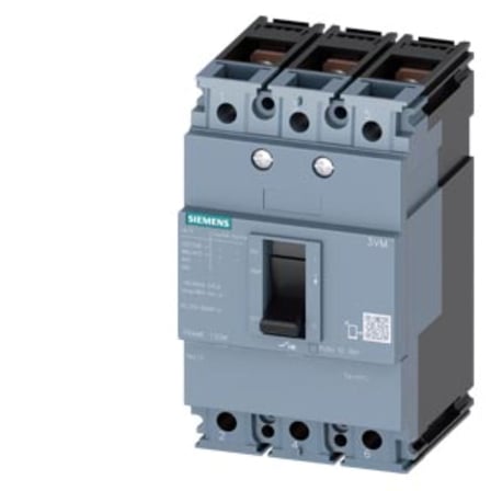 Siemens 3VM1040-3ED32-0AA0 3 Kutup Kompak Şalter 25 kA TM210 40 Amper Sabit Tip Termik 