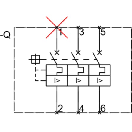 Siemens 3VM1120-3EE32-0AA0 3 Kutup Kompak Şalter 25 kA TM220 14-20 Amper Ayarlı Tip Termik 