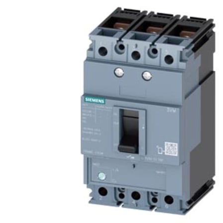 Siemens 3VM1150-3EE32-0AA0 3 Kutup Kompak Şalter 25 kA TM220 35-50 Amper Ayarlı Tip Termik 