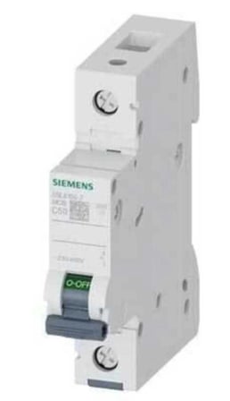 Siemens 5SL6103-7 Otomatik Sigorta C Tipi 3 Amper 1 Faz 6kA 70 mm 