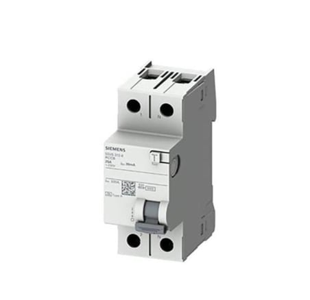 Siemens 5SV5312-6 Kaçak Akım Rölesi 1x25 Amper 30mA TİP-A 1F+N 70mm 