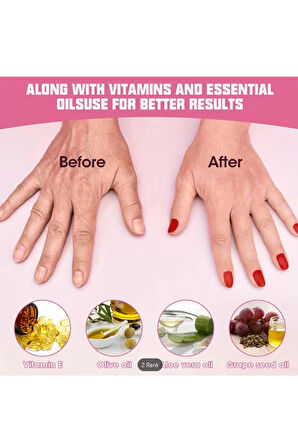 1 Çift Silikon Nemlendirici Eldiven  Çatlak ve Kuruluğa Karşı Yoğun Gece Bakımı  Spa Etkili Yumuşak Eller