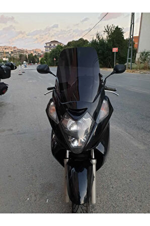 Honda Silverwing SWT 400 Siperlik Ön Cam 2006 2009 Model 52cm Siyah Renkli 4mm